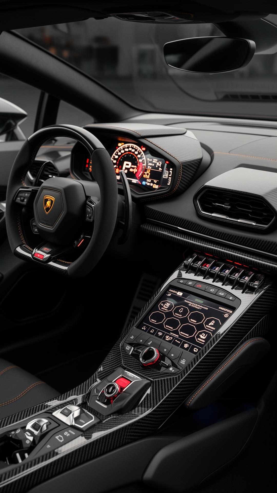 Lamborghini Cockpit